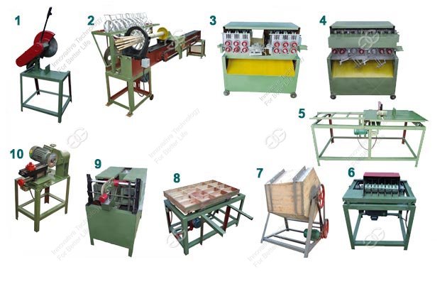 Bamboo Toothpick Making Machine